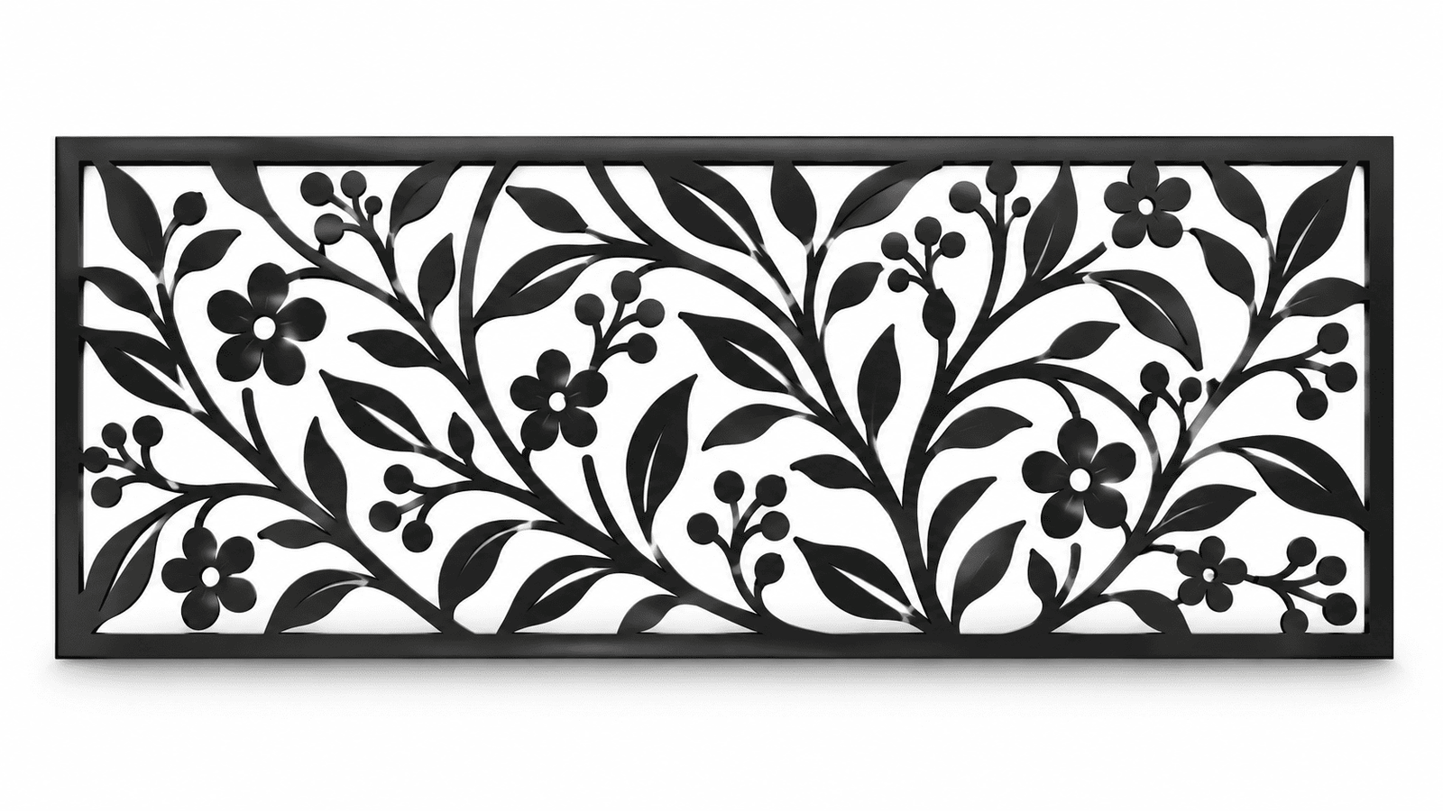 CNC floral panel design - Shiv Industries