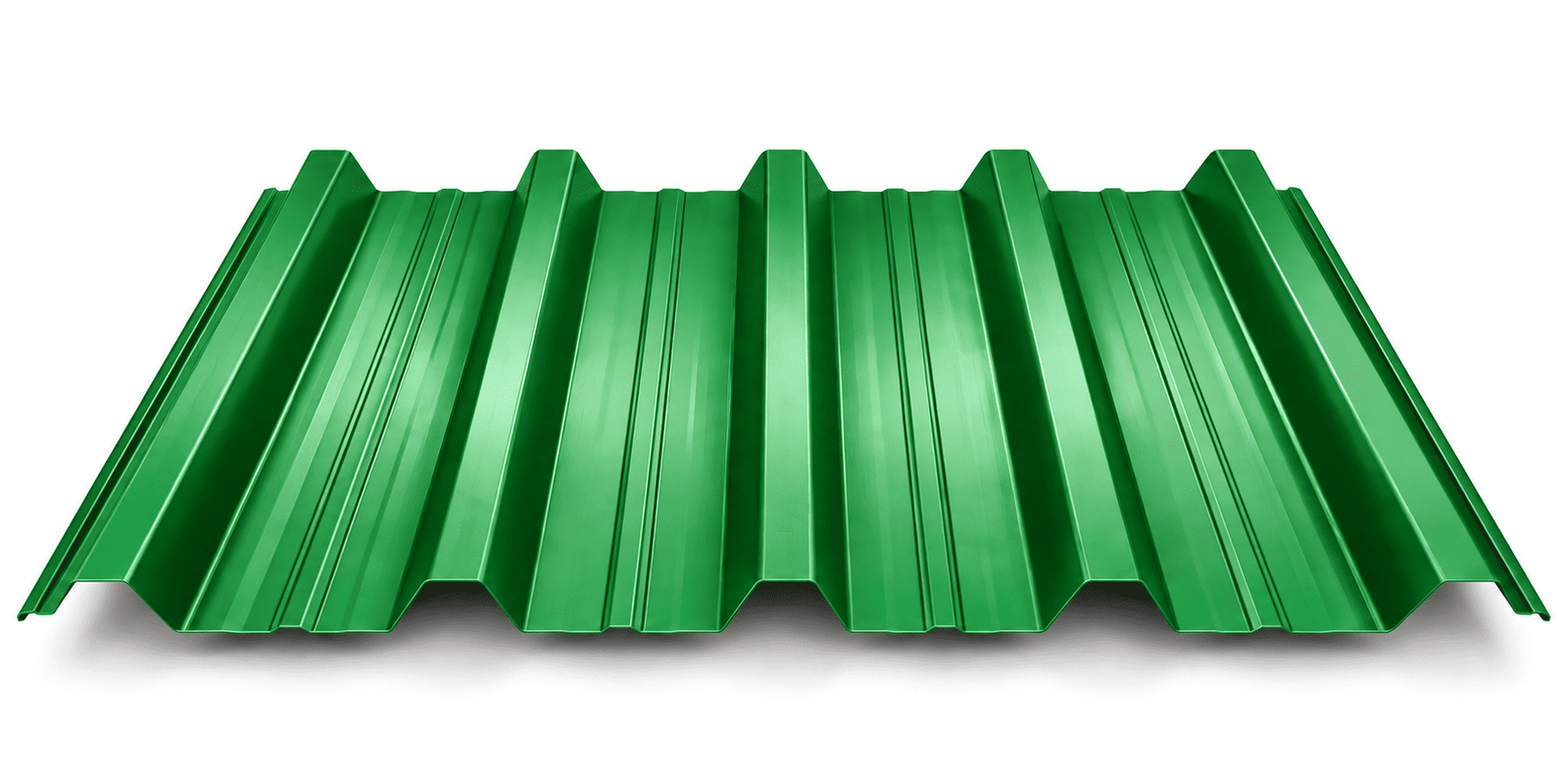 Forest Green Colour Coated Profile Sheet