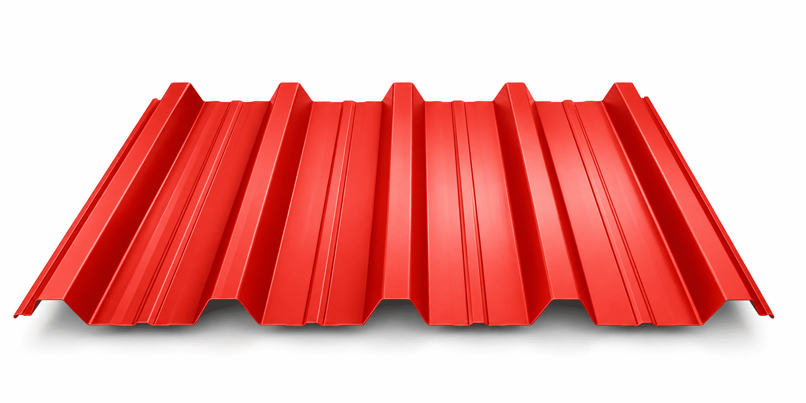 Crimson Red Colour Coated Profile Sheet